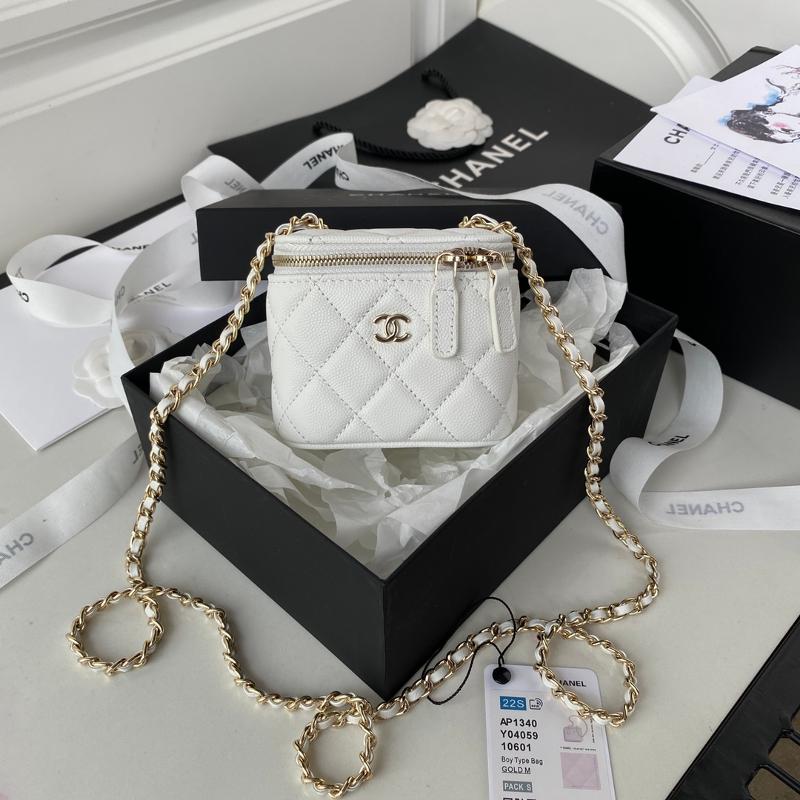 Chanel Chain Package AP1340 ball pattern white